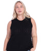 Cotton Cashmere Pointelle Tank - thumbnail