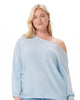 Cashmere Off the Shoulder Sweater - thumbnail