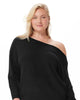 Cashmere Off the Shoulder Sweater - thumbnail