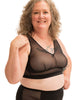Nude Shade Mesh Tank Bra - thumbnail