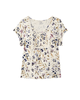 Colby Short Sleeve Crochet Detail Top - thumbnail