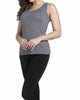 Bra-Friendly Tank Top in Gray - thumbnail