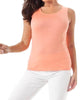 Bra-Friendly Tank Top in Peach - thumbnail