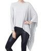 Asymmetrical Tunic Top in Gray - thumbnail