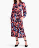 Autumn Bloom Live In Dress in Red Multi - thumbnail