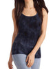 Malyasia Tie-Dye Kashmira Tank Top in Navy - thumbnail