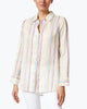 Clooney Husband Shirt in Multi Stripe - thumbnail