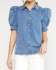 Denim Top in Blue - thumbnail