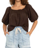 Day Off Blouse in Chocolate Chip - thumbnail