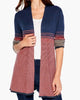 Ombre Twirl Cardigan in Orange Multi - thumbnail