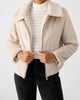 Going Out Fur Coat in Cream - thumbnail