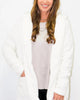Drop Shoulder Jacket in Ivory - thumbnail