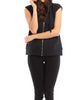 Hooded Vest in Black - thumbnail