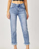 Mid-Rise Boyfriend Jean in Medium Acid - thumbnail