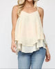 Urakiri Tank Top in Cream - thumbnail
