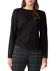 Knot Your Business Top in Black - thumbnail