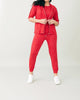 Soft Stretch Hooded Vest in Red - thumbnail