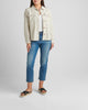 Shaylie Shirt Jacket in Oatmeal - thumbnail