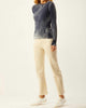 Two-Tone Straight Leg Jean in Sandstone - thumbnail
