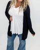 Valentines Sierra Cardigans in Black - thumbnail