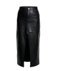 Imogen Recycled Leather Skirt - thumbnail