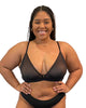 Nude Shade Mesh Racerback Bra - thumbnail