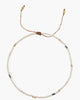 18K Anklet With Pearls in Natural Mix - thumbnail