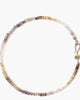 Bezel Wrapped Citrine Hook Necklace in Moonstone - thumbnail