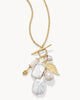 Charlie Necklace in Pearl/Gold - thumbnail