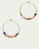 Golden Alaia Hoop in Gold - thumbnail