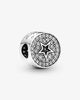 Congrats Charm With Clear Cubic Zirconia in Silver - thumbnail