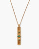 Bezel Wrapped Marquise Pendant in Turquoise - thumbnail