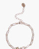 Bezel Wrap Labradorite Bracelet in Silver - thumbnail