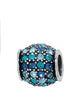 Crystal Voyager Bead in Silver-Blue - thumbnail