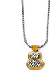 Ferrara Artisan Two Tone Duo Necklace in Silver/Gold - thumbnail