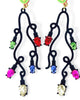 Christmas Light Earrings in Multi - thumbnail