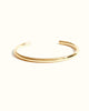 Chunky Cuff Bracelet in Gold - thumbnail