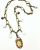 Empress Theodora - Diana Pendant Chain Necklace in Multi - thumbnail