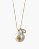 Beacon Charm Necklace in White Pearl Mix - thumbnail