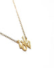 Graffiti Love Necklace in Gold - thumbnail