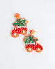 Izabelle Earrings in Red - thumbnail