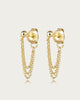 Jones Chain Stud in Gold - thumbnail