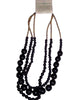 Luna Necklace in Black - thumbnail