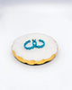 Mariner Enamel Hoop in Tuquoise - thumbnail