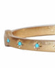 Multi Stone Bracelet in Gold/Turquoise Tones - thumbnail
