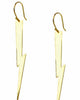 Lightning Bolt Earrings in Gold - thumbnail