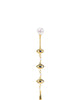 Look Far Dangling Earring in Gold - thumbnail