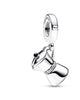 Moka Pot Dangle Charm in Silver - thumbnail