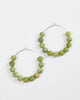 Martyna Earrings in Green - thumbnail