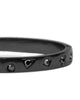 Multi Shape Metal Hinge Bangle in Hematite - thumbnail